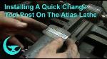 Atlas 618 Craftsman Lathe 101 M6-303 Compound Rest Tool Post Slide 6 Inch